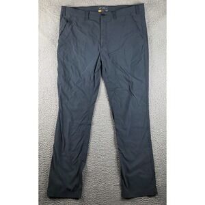 Eddie Bauer Travex Pants 42x36 Blue Gray Performance Stretch Hiking Outdoor